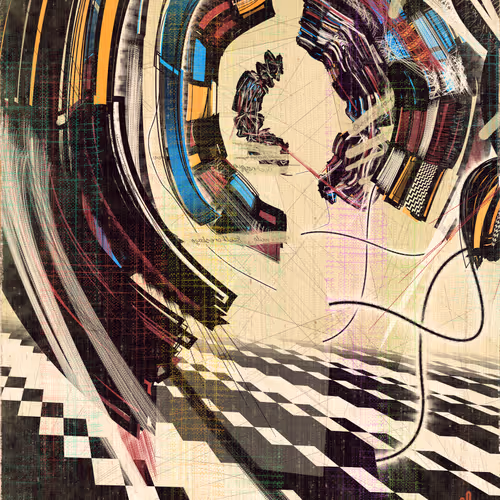Amplitudes Of Canvas By Harvey Rayner