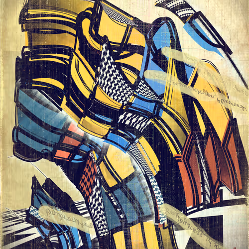 Amplitudes of Canvas by Harvey Rayner