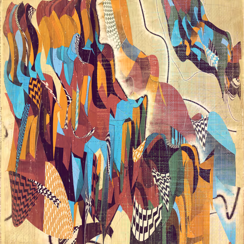 Amplitudes Of Canvas By Harvey Rayner