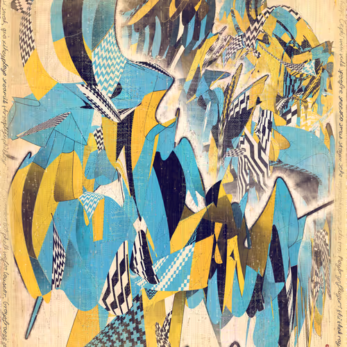 Amplitudes Of Canvas By Harvey Rayner