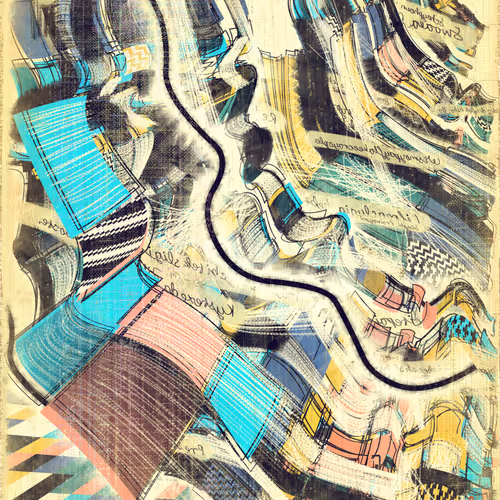 Amplitudes Of Canvas By Harvey Rayner
