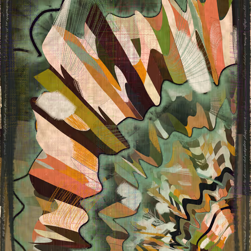 Amplitudes Of Canvas By Harvey Rayner