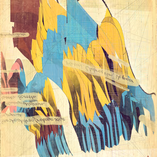 Amplitudes Of Canvas By Harvey Rayner