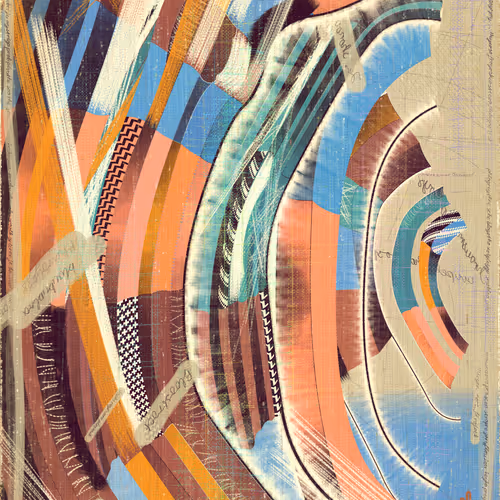 Amplitudes Of Canvas By Harvey Rayner