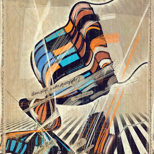 Amplitudes Of Canvas By Harvey Rayner