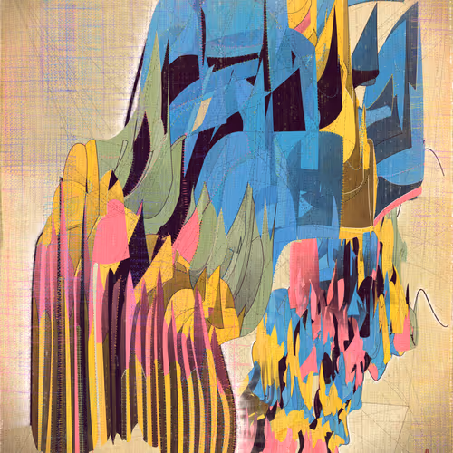 Amplitudes Of Canvas By Harvey Rayner