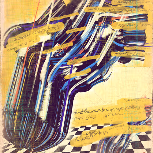 Amplitudes Of Canvas By Harvey Rayner