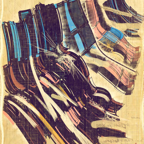 Amplitudes Of Canvas By Harvey Rayner