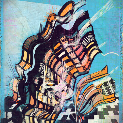 Amplitudes Of Canvas By Harvey Rayner
