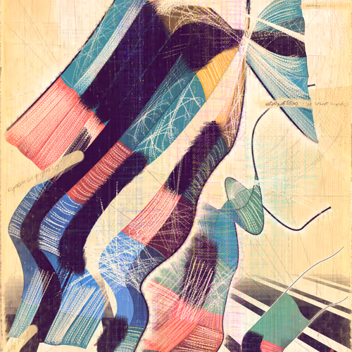 Amplitudes Of Canvas By Harvey Rayner