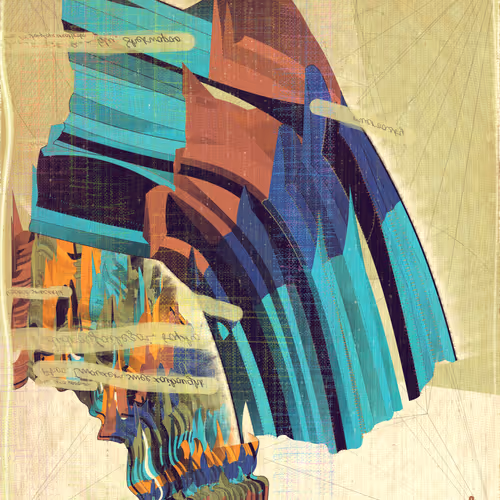 Amplitudes Of Canvas By Harvey Rayner