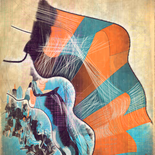 Amplitudes Of Canvas By Harvey Rayner