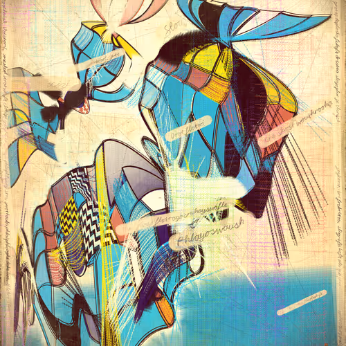 Amplitudes Of Canvas By Harvey Rayner