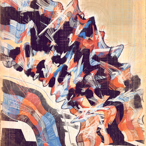 Amplitudes Of Canvas By Harvey Rayner