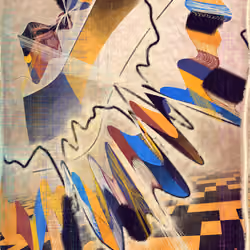 Amplitudes of Canvas #388