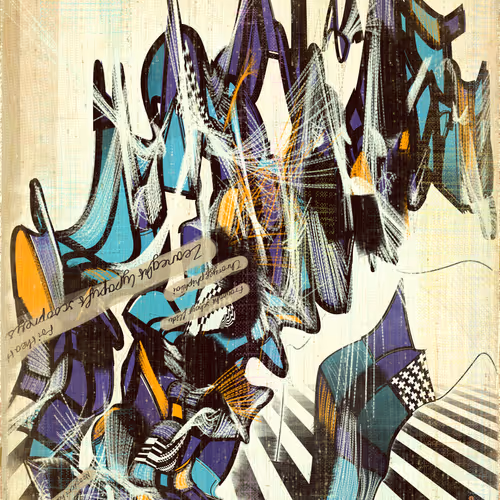Amplitudes Of Canvas By Harvey Rayner