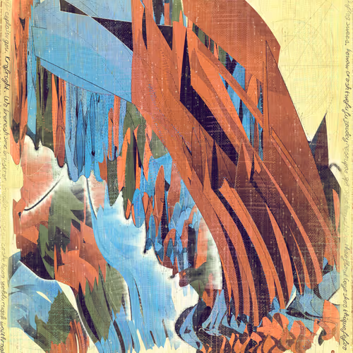 Amplitudes Of Canvas By Harvey Rayner