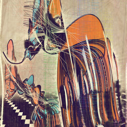 Amplitudes Of Canvas By Harvey Rayner