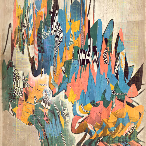 Amplitudes Of Canvas By Harvey Rayner