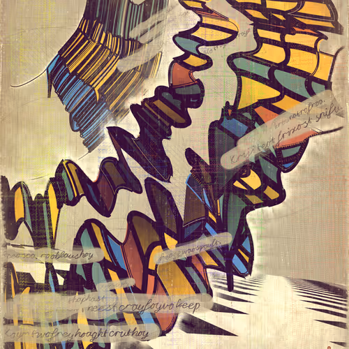 Amplitudes Of Canvas By Harvey Rayner