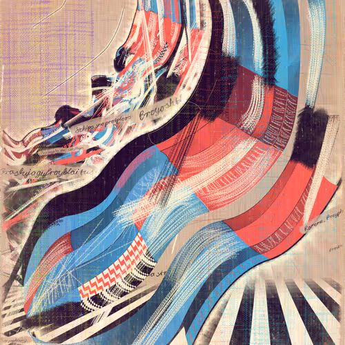 Amplitudes Of Canvas By Harvey Rayner