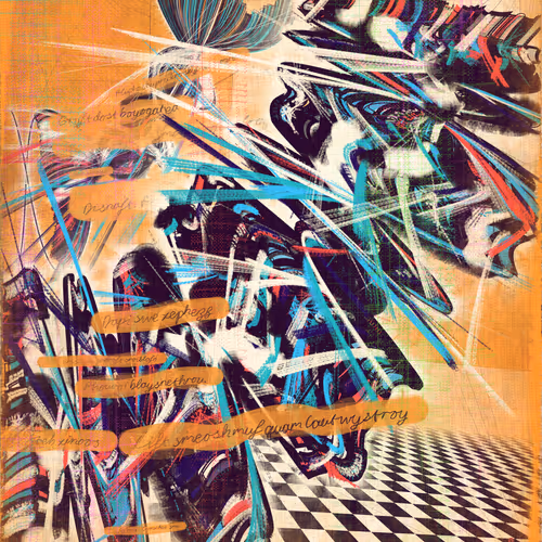 Amplitudes Of Canvas By Harvey Rayner
