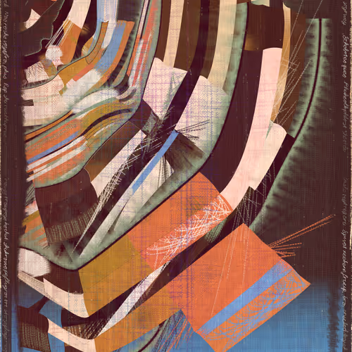 Amplitudes Of Canvas By Harvey Rayner