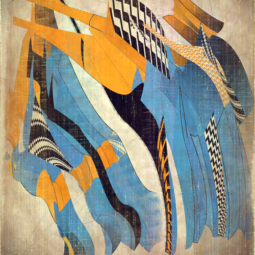 Amplitudes Of Canvas By Harvey Rayner