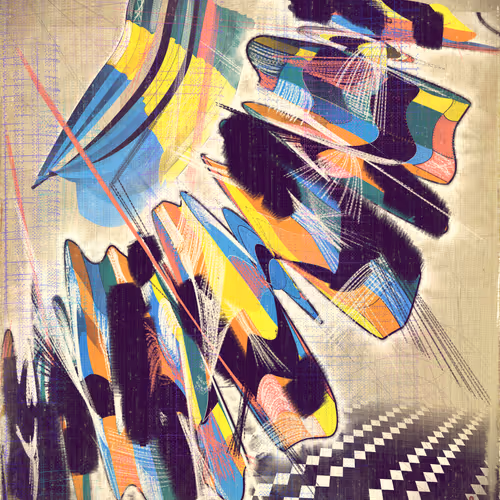 Amplitudes Of Canvas By Harvey Rayner