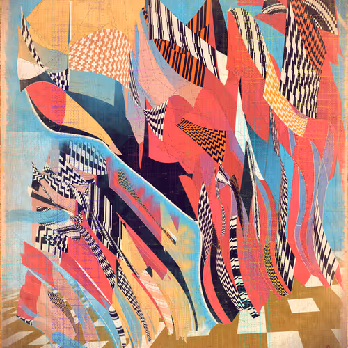 Amplitudes Of Canvas By Harvey Rayner