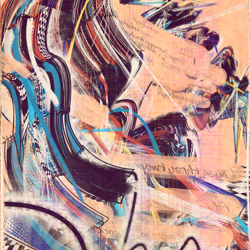 Amplitudes Of Canvas By Harvey Rayner