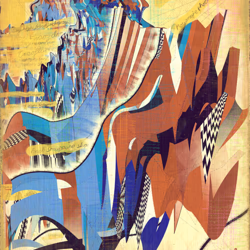 Amplitudes Of Canvas By Harvey Rayner