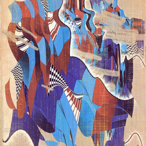 Amplitudes Of Canvas By Harvey Rayner