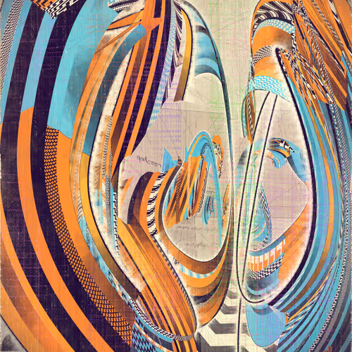 Amplitudes Of Canvas By Harvey Rayner