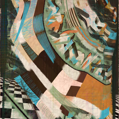 Amplitudes Of Canvas By Harvey Rayner