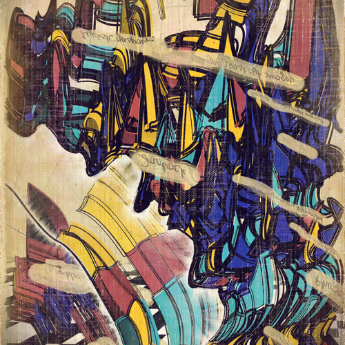 Amplitudes Of Canvas By Harvey Rayner
