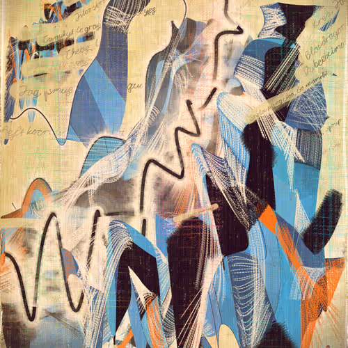 Amplitudes Of Canvas By Harvey Rayner