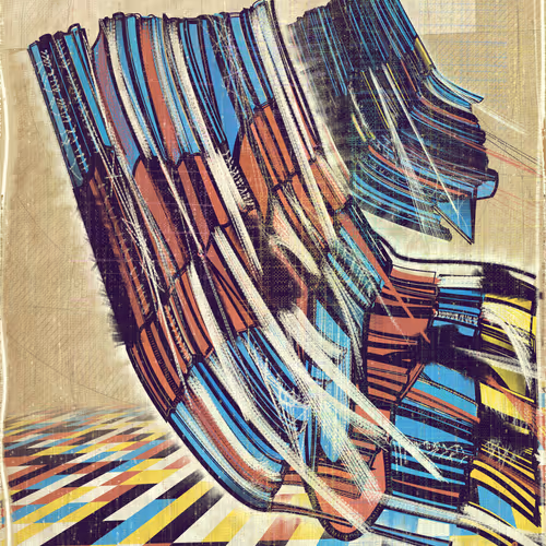 Amplitudes Of Canvas By Harvey Rayner