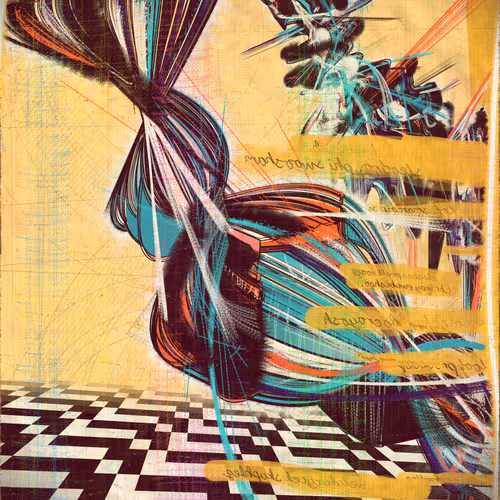 Amplitudes Of Canvas By Harvey Rayner