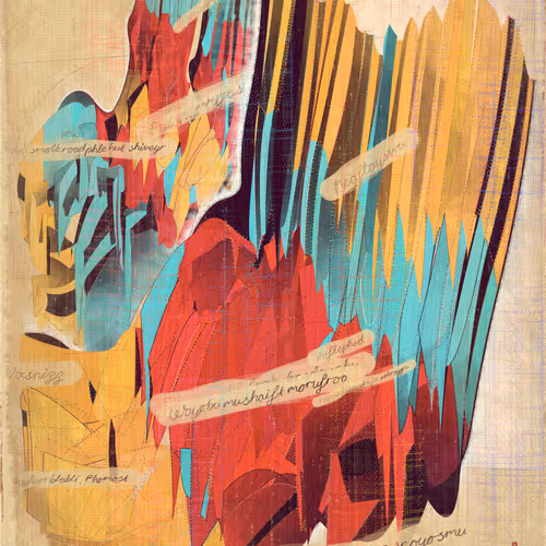 Amplitudes Of Canvas By Harvey Rayner