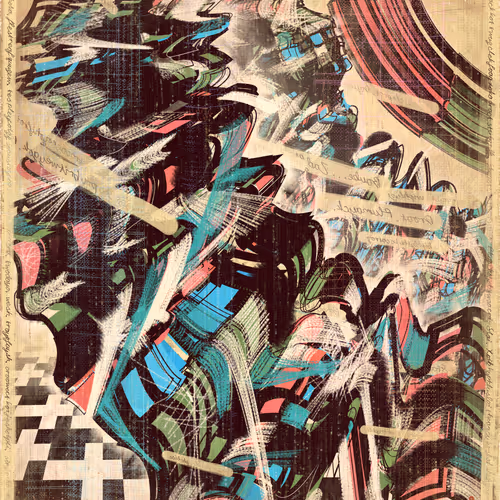Amplitudes Of Canvas By Harvey Rayner
