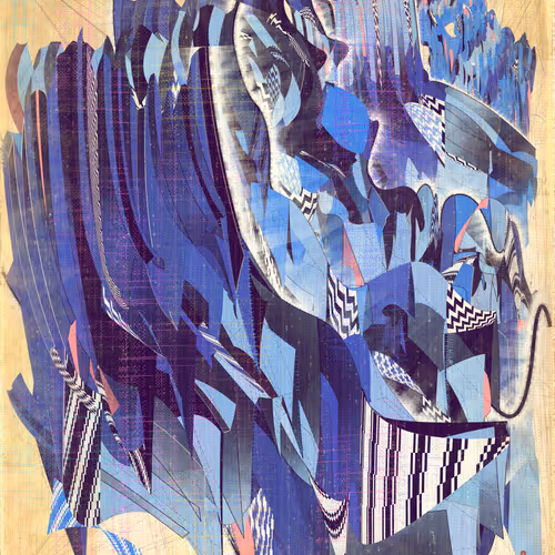 Amplitudes Of Canvas By Harvey Rayner