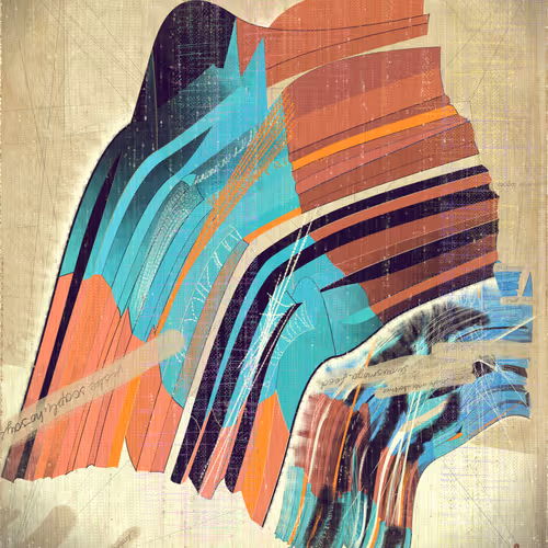 Amplitudes Of Canvas By Harvey Rayner