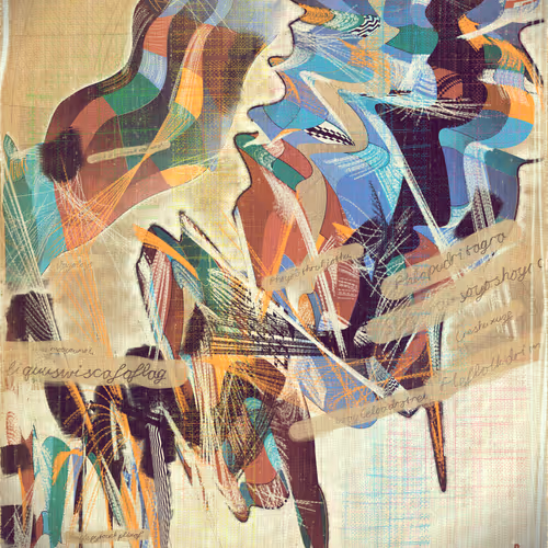 Amplitudes Of Canvas By Harvey Rayner