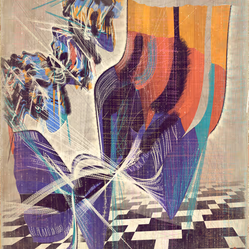Amplitudes Of Canvas By Harvey Rayner