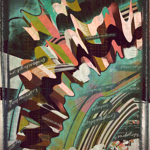 Amplitudes Of Canvas By Harvey Rayner