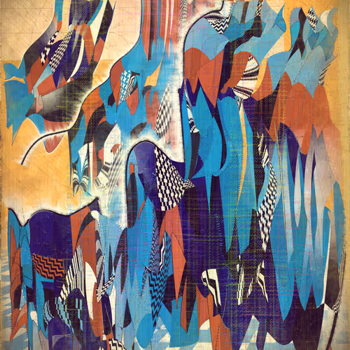 Amplitudes Of Canvas By Harvey Rayner