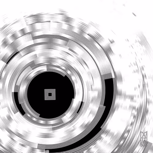 At the Still Point of the Turning World: Algorithmic Self Portrait, 2025 by Matto