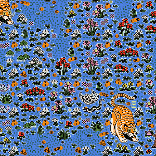 Tigerbob Mystery Garden By Gossamer Rozen