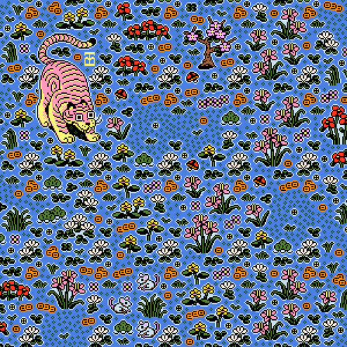 Tigerbob Mystery Garden By Gossamer Rozen